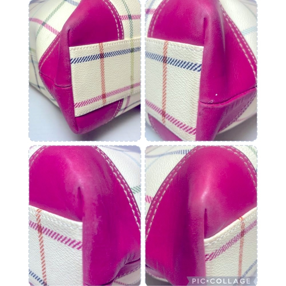 GREAT GIFT!! RARE Coach 3 piece Tote, cosmetic bag, change purse set PRICE FIRM - Picture 9 of 16